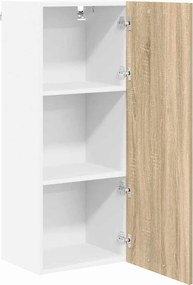 vidaXL Κρεμαστό ντουλάπι με αποθήκευση Δρύς Sonoma 40 x 31 x 100 εκ.