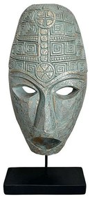 Διακοσμητικό Επιτραπέζιο Face 0038-223-049 22x11,5x50cm Veraman-Gold Polyresin