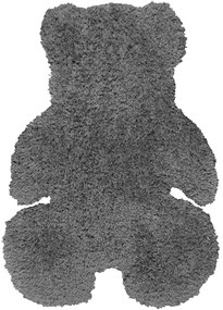 Παιδικό Χαλί DARK GREY SHADE TEDDY BEAR 120 x 140 εκ.