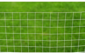 vidaXL Συρματόπλεγμα Τετράγωνο Ασημί 1 x 25 μ. από Γαλβανισμένο Χάλυβα