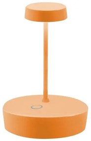 Επαναφορτιζόμενο Επιτραπέζιο Φωτιστικό LED Swap Mini H14,8 Φ10 Zafferano-LD1011Z3-Πορτοκαλί LD1011Z3