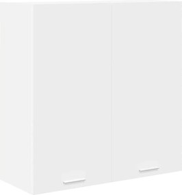 vidaXL Κρεμαστό ντουλάπι Λευκό 80 x 31 x 80 εκ. Επεξεργασμένο Ξύλο