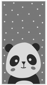 ΠΑΙΔΙΚΟ ΧΑΛΙ ΜΕ ΚΡΟΣΙΑ HM7678.14 PANDA ΓΚΡΙ 80Χ150 εκ.