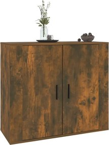 vidaXL Ντουλάπι Καπνιστή Δρυς 80x33x70 εκ. από Επεξεργασμένο Ξύλο