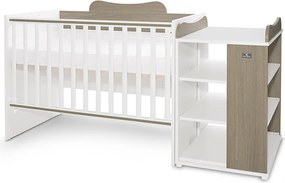 BED MULTI 190/72 COLOUR WHITE/COFFE