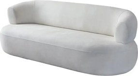3-Seat Sofa Roma - White White