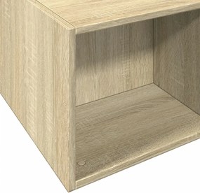 vidaXL Πλαίσιο Κρεβατιού Sonoma Δρυς 120x200 εκ. Επεξεργασμένο Ξύλο