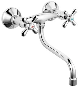 Μπαταρία Κουζίνας Εντοιχισμού Retro XR5 Chrome Ferro Metal