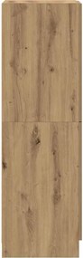 vidaXL Ντουλάπι Κουζίνας Αρτισιανή Δρυς 38x41,5x131,5 εκ. Επεξεργ.Ξύλο