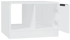 vidaXL Τραπεζάκι Σαλονιού Λευκό 50x50x36 εκ. από Επεξεργασμένο Ξύλο