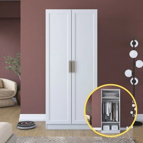 Ντουλάπα Λευκό BREZE 90x57.5x210