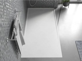 Mexen Amon ορθογώνιος ντουζιέρα SMC 160 x 90 cm, λευκό - 4F109016
