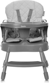 BABY HIGH CHAIR 3in1 SIESTA GREY LEATHER