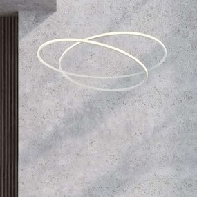 Φωτιστικό Οροφής Glem/100B 2390 Φ100x45/90cm 75W White Sikrea Aluminum,Acrylic