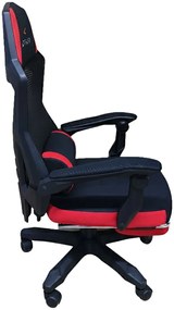 Καρέκλα Gaming Raptor Venom-Kokkino