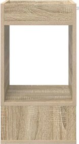 vidaXL End Table Δρύς Sonoma 30 x 30 x 56 εκ. Επεξεργασμένο Ξύλο