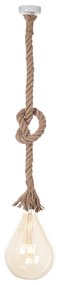 Φωτιστικό Κρεμαστο Aca 50WR Μπεζ/Κρεμ (Beige/Creme)