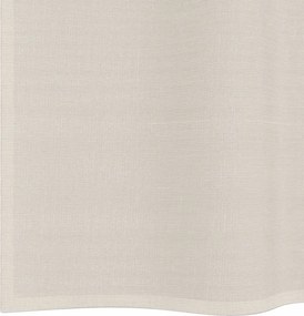 vidaXL Κουρτίνες Voile με Καρτέλα Κορυφή 2 τεμάχια Κρεμ