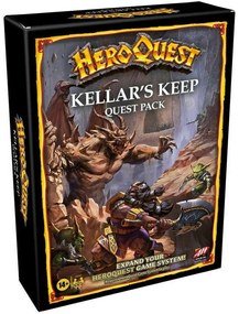 Επέκταση Παιχνιδιού HeroQuest "Kellars Keep Quest Pack" F4543 Για 2-5 Παίκτες Multi Hasbro
