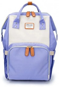 Τσάντα Πλάτης Μωρού B-312 42x28x21 Purple-Beige Doko Club Ύφασμα