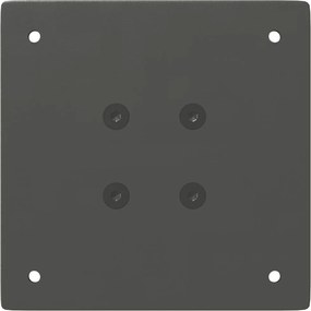 vidaXL Πόδια Τραπεζιού Σαλονιού 4 τεμ. Ανθρακί 30 εκ. Ατσάλι