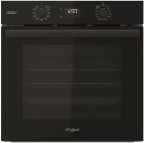 Whirlpool OMSR58RU1SB Φούρνος άνω Πάγκου 71lt χωρίς Εστίες Π59.5εκ. Πυρόλυση Μαύρος