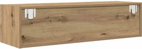 vidaXL Ντουλάπι TV 100 x 31 x 25,5 εκ. artisan δρυς Επεξεργασμένο ξύλο
