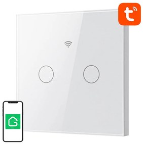 Smart Touch WiFi Light Switch Gosund SLS2 (Optional N, Dual) Tuya