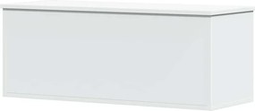 vidaXL Κουτί Αποθήκευσης Λευκό 90x35x35 εκ. από Επεξεργασμένο Ξύλο