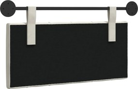 vidaXL Κρεμαστό Κεφαλάρι Κρεμ Βελούδο