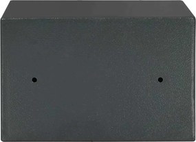 vidaXL Ψηφιακό Ασφαλές Σκούρο γκρι 31 x 20 x 20 εκ. Ατσάλι