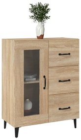 vidaXL Ντουλάπι Sonoma Δρυς 69,5 x 34 x 90 εκ. από Επεξεργασμένο Ξύλο