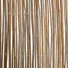 vidaXL Φράκτης Ιτιάς Φυσικό 140 x 500 cm Ιτιά
