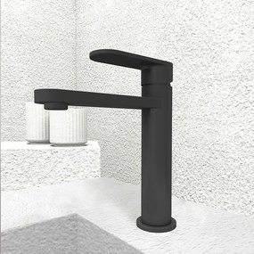 Orabella Aspen 10433 Black Matt - Μπαταρία νιπτήρα