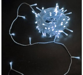 Λαμπάκια 100 LED Επεκτεινόμενα Πρόγραμμα και Σταθερά χωρίς Τροφοδοσία Διάφανο Καλώδιο 5μ Ψυχρό Φως IP44 30-1010 Lumen-30-1010-Δι 30-1010