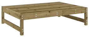 vidaXL Υποπόδιο Κήπου 120 x 80 εκ. από Εμποτισμένο Ξύλο Πεύκου