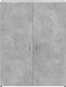 vidaXL Αρχειοθήκη Γκρι Σκυρ. 60x32x77,5 εκ. Επεξεργασμένο Ξύλο