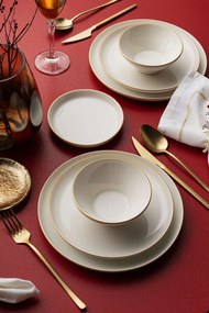Dinner Set (16 Pieces) RGBSBLB16YS30GD Cream
