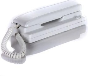 Θυροτηλέφωνο αντικατάστασης ΒΙΟΜΑΤ 4+1 μηχανικού ήχου με βομβητή ματ λευκό