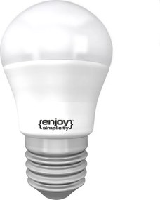 Λάμπα led σφαιρική E27 Φ45 5.5W 230V 6500k ψυχρό λευκό φως