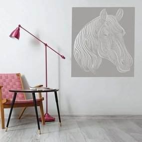 Διακοσμητικό τοίχου Λαμαρίνα Kp32 Animal - 1mx1,10m, Ασημί