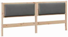 vidaXL Κεφαλάρι Άλλο Καφέ 180 cm Μασίφ ξύλο πεύκου