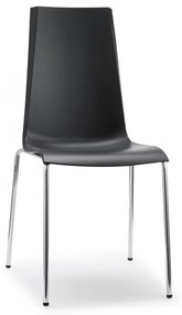 17885 Mannequin art.2660 μεταλλική καρέκλα  45x52x90(45)cm Mέταλλο - Πολυπροπυλένιο - Fiberglass 4 Τεμάχια