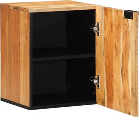 vidaXL Κρεμαστό Ντουλάπι Μπάνιου Καφέ 38 x 33 x 48 εκ