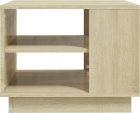 vidaXL Τραπεζάκι Σαλονιού Sonoma Δρυς 55x55x43 εκ. Επεξεργασμένο Ξύλο