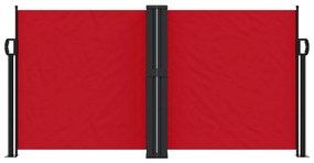 Σκίαστρο Πλαϊνό Συρόμενο Κόκκινο 120 x 600 εκ. - Κόκκινο
