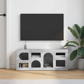 vidaXL Ντουλάπι TV ELST 100 x 35 x 40 εκ Σκυρόδεμα Γκρι