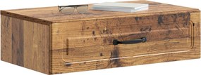vidaXL Τραπεζάκι Τοίχου 59 x 34,5 x 17 εκ. Επεξεργασμένο Ξύλο
