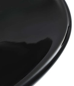 Νιπτήρας Μαύρος 58,5 x 39 x 14 εκ. Κεραμικός - Μαύρο