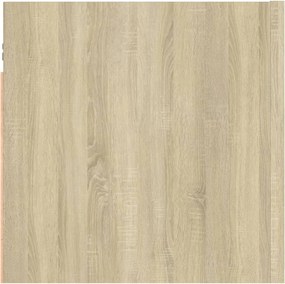 vidaXL Κομοδίνο Sonoma Δρυς 30,5 x 30 x 30 εκ. από Επεξ. Ξύλο